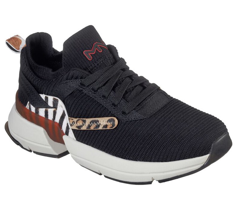 Skechers Dam Svarta/Olika Färger Snörskor - Split - Overpass - Sverige (WDCYZ-2301)